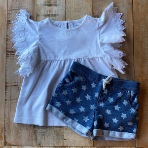 Carter’s girls outfit 4t